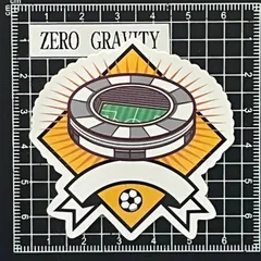 I819　サッカー・フットサル防水ステッカー ZEROGRAVITY