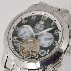 超希少✨GIVENCHY 自動巻き オープンハート 裏スケ スイス製 25石