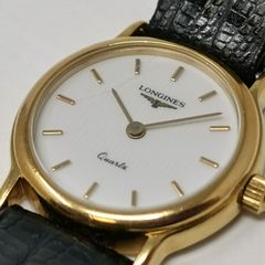 s*o様 C203 LONGINES レディース 腕時計 クォーツ ゴールド - メルカリ