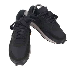ナイキ NIKE LDV Waffle Triple Black ローカットスニーカー メンズ JPN：25.5 