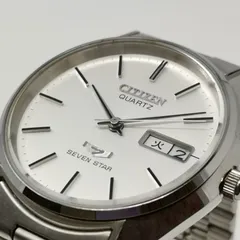 CITIZEN クォーツ　セブンスター　シルバー　20201421 動作未確認品　中古品　管理番号KKVKSKO247のサムネイル