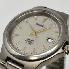 極美】 SEIKO 7N43-7B80 2005年製 チタン 20BAR防水 - メルカリ
