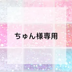 ちゅん様専用ページ