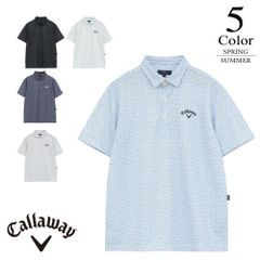 新品＊Callaway かざあなメッシュ ヤシの木 総柄半袖シャツ - メルカリ