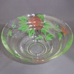 茶碗 平茶碗 ガラス平茶碗 カニ 八木海峰 耐熱ガラス | Mercari