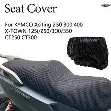 KYMCO XCITING 300 350 X-TOWN 125I CT 250 CT250 CT300 用オートバイシートカバー断熱滑り止め保護クッション