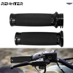 ユニバーサル 1ペア 1インチ オートバイハンドルバー ハンドルバー ハンドグリップ ハーレー スポーツスター XL XR ツーリング ストリート 