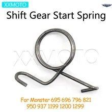 DUCATI MONSTER 695 696 796 821 950 937 1199 1200 1299 用モーターサイクルブレーキシフトギアスタートキックシャフトスプリング