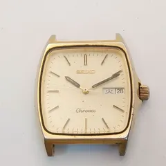 稼働 良品】0428-4 SEIKO Chronos セイコー クロノス 5H23-5110 メンズ