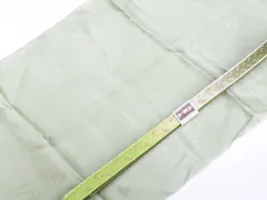 【一輝堂】和装小物 帯締め帯揚げセット  平組 金糸 帯締 帯揚美品 26w04-5137