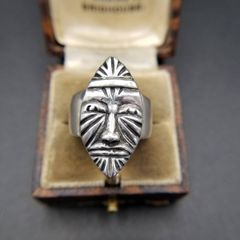 アンティークリング ゴルゴネイオン メデューサ SILVER925 - メルカリ