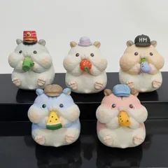 ハムスター フィギュア マスコット コンプ オシャレ インテリア グッズ まとめ売り 全種 コレクション