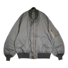 marka 66NYLON TWILL L-2B SAGE GREEN サイズ1 定価75900円 ミリタリージャケット 24SS グレー系 セージグリーン メンズ マーカ【中古】6-0414M♪のサムネイル