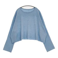 JOURNAL STANDARD LUXE カシミヤ ワイドプルオーバー 定価22000円 セーター ニット 25AW ライトブルー レディース ジャーナルスタンダード ラックス【中古】6-0414T♪のサムネイル