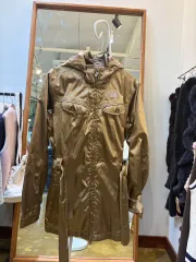 THE NORTH FACE ザノースフェイス レディース ブラウン トレンチ コート ジャケット