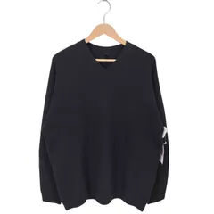 ユニクロ UNIQLO 3DスフレヤーンVネックセーター メンズ JPN：L 