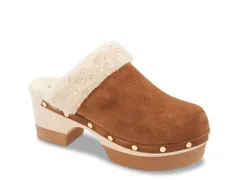 アンドレア アース レディース シューズ サンダル プラットフォーム Andre Assous Olivia Platform Clog Dark Brown ブラウンのサムネイル
