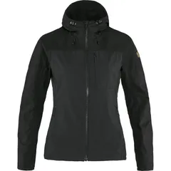 フェールラーベン レディース アウター ジャケット・ブルゾン ジャケット Fjallraven Abisko Midsummer Jacket Womens Black ブラックのサムネイル