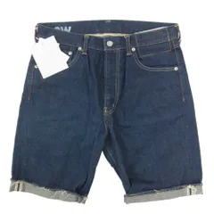 VISVIM ビズビム 18SS 0118305005003 SOCIAL SCULPTURE SS 99SHORTS ONE WASH ソーシャルスカルプチャー デニム ショーツ ワンウオッシュ ショートパンツ インディゴブルー系 W34【中古】のサムネイル