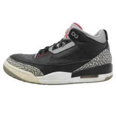 NIKE AIR JORDAN 854262-001 Air Jordan 3 Retro OG AJ3 Black Cement エアジョーダン レトロ ブラックセメント スニーカー【中古】