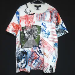 新品同様 21AW LOUIS VUITTON ルイヴィトン フォルナセッティ グラフィックプリント 半袖 Tシャツ Mサイズ ホワイト系 マルチカラー メンズ 古着 中古 USED