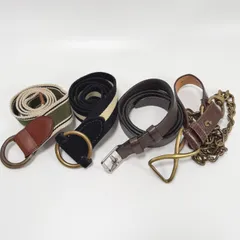 J&M Davidson ベルト 4点セット 使用感強いですのサムネイル