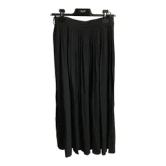 美品 CELINE セリーヌ プリーツ ロングスカート 2J056206D サイズ36 ブラック レディース 古着 中古 USEDのサムネイル