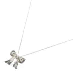 TIFFANY & Co. (ティファニー) リボン ネックレス シルバーのサムネイル