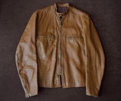 rats ラッツ コサックレザージャケット キャメル S 牛革製 - メルカリ