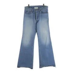 doublet (ダブレット) 22SS RECYCLE DENIM FLARE PANTS リサイクル デニム フレアパンツ インディゴ 22SS70PT181のサムネイル