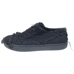Yohji Yamamoto (ヨウジヤマモト) カッティング レースアップ ローカットスニーカー レディース ブラックのサムネイル