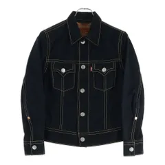 Levi's (リーバイス) ×JUNYA WATANABE COMME des GARCONS MAN ジュンヤワタナベ コムデギャルソンマン トラッカージャケット ステッチデニムジャケット ブラック SIーJ501