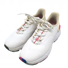 【超美品】ジーフォア ゴルフシューズ 白 G4LF20RF24 スパイクレス レディース 24.5 ゴルフウェア G/FOREのサムネイル