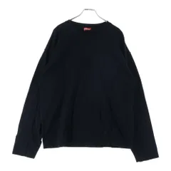 DIESEL (ディーゼル) 26SS T-BOXT-LS-INT ロゴ刺繍 長袖カットソー Tシャツ ブラック A19444