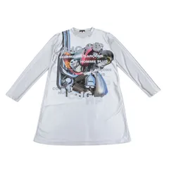 コムデギャルソン オムプリュスCOMME des GARCONS HOMME PLUS バイクプリントロングカットソー シルバー他Lのサムネイル