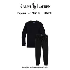POLO RALPH LAUREN(ポロ ラルフローレン)ルームウェア パジャマ  セットアップ Tシャツ ジョガーパンツ ワッフル生地 ロゴ 部屋着 メンズ POWLSR+POWPJR