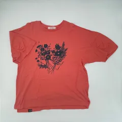SUPER HAKKA　スーパーハッカ　ブーケフラワープリントTシャツ　ピンク　フリーサイズ　□〇のサムネイル