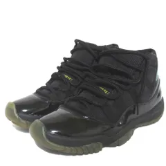美品 NIKE ナイキ AIR JORDAN 11 RETRO Gamma (2013) エアジョーダン11 レトロ スニーカー 378037-006 27cm ブラック メンズ 古着 中古 USED