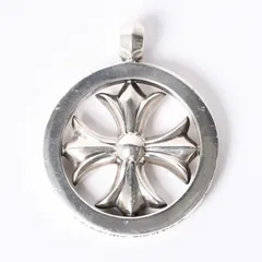 CHROME HEARTS クロムハーツ メダリオン ペンダント トップ 重量約59.4g 2006/.925刻印 美品 中古 4a001397のサムネイル