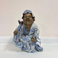 陶器人形 フィギュリン 老婆 置物 飾り物 Sh0529-04 - メルカリ