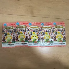 【新品未開封】どうぶつの森 amiibo アミーボ 第4弾 5パック
