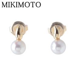 照り良] MIKIMOTOパール ピアス ☆K18YG 8mm未満 - メルカリ