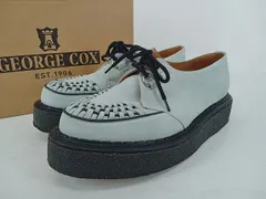 GEORGE COX ジョージコックス 3588 VI D Ring Gibson サイズ10 アイスブルー 中古 [M-7007]のサムネイル