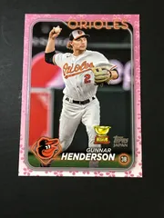 △S045-99 topps Japan Edition MLB GUNNAR HENDERSON / ガーナー ヘンダーソン 桜パラレル 51/99のサムネイル