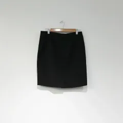 Hライン ブラック ミニ スカート