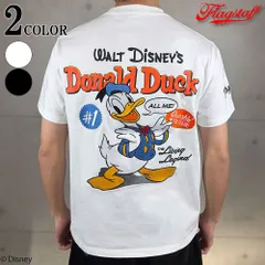 Flagstaff × Disney コレクション DONALD DUCK TEE 462520 フラッグスタッフ ディズニー ドナルド MICKEY MOUSE ミッキー 26SS