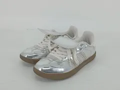 adidas×Wales Bonner アディダス×ウェールズ・ボナー サンバ Samba サイズ23.0cm シルバーメタリック 中古 [M-7009]