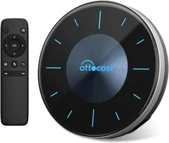 OTTOCAST OttoAibox P3 オットキャスト CarPlay Android 12アタブター nano SIMカード/Micro SDカードスロット HDMI出力端子搭載 前席後席で動画視聴可能 リモコン付き セット品のサムネイル