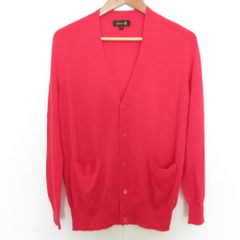 美品✨Drawer ドゥロワー 18G リブカーディガン カシミヤ シルク M