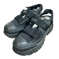 未使用 CONVERSE コンバース トレックウエーブ サンダル スニーカー OX 1SD840 25cm ブラックモノクローム メンズ 古着 中古 USED